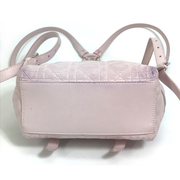 Christian CHRISTIAN DIOR Cannage Stardust Small Ginza limited Backpack Soft main image 7